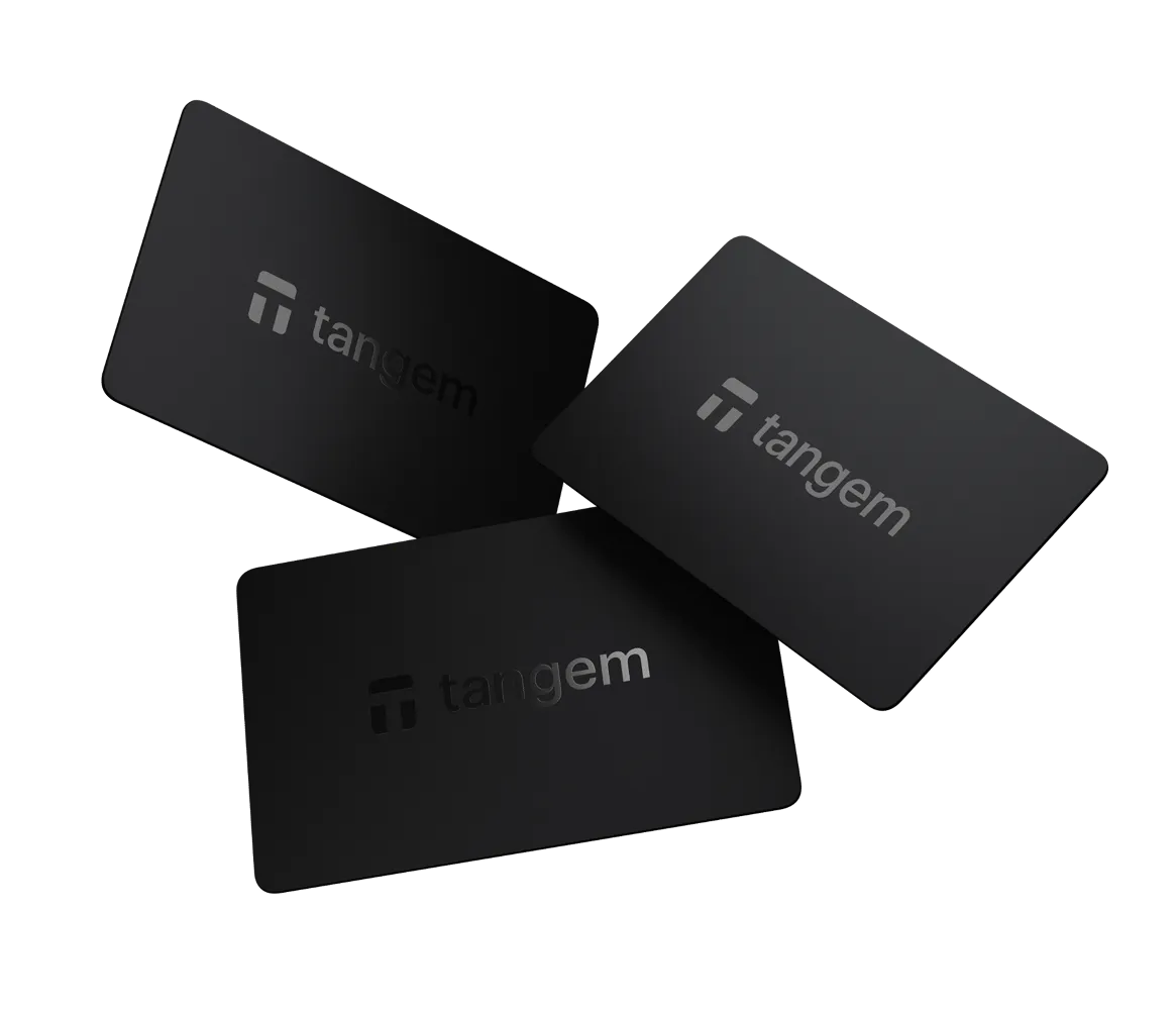 Tangem Wallet 3 Cards
