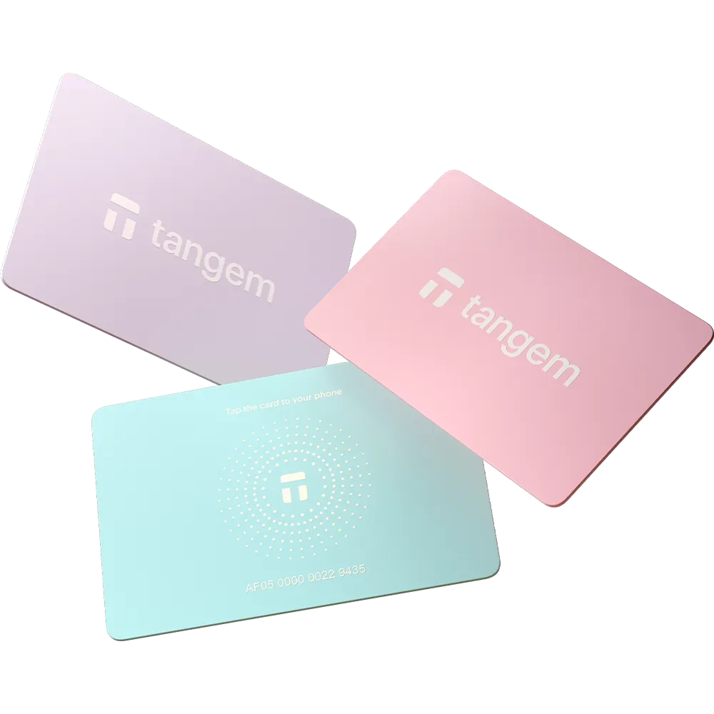 Tangem Wallet 3 Cards