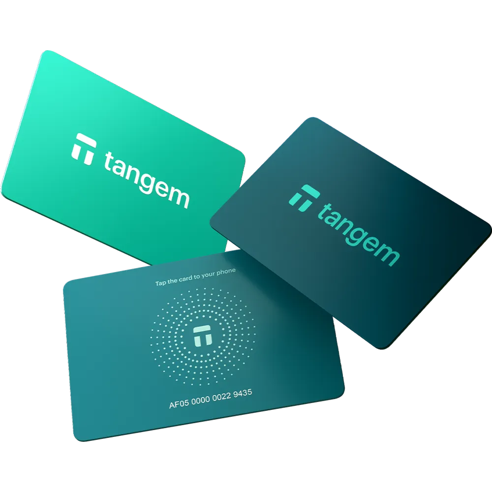 Tangem Wallet 3 Cards