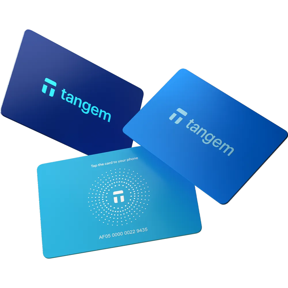 Tangem Wallet 3 Cards