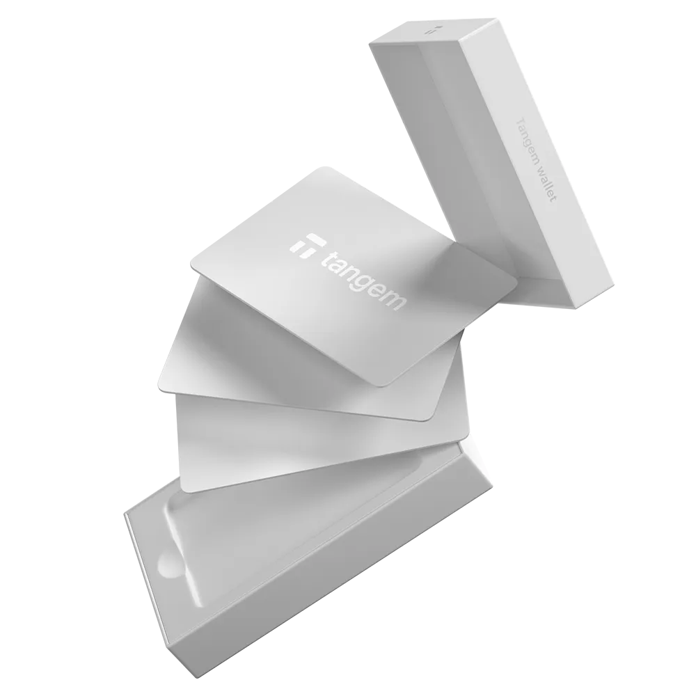 Tangem Wallet 3 Cards