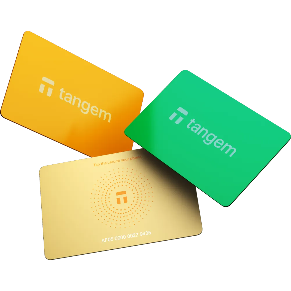 Tangem Wallet 3 Cards