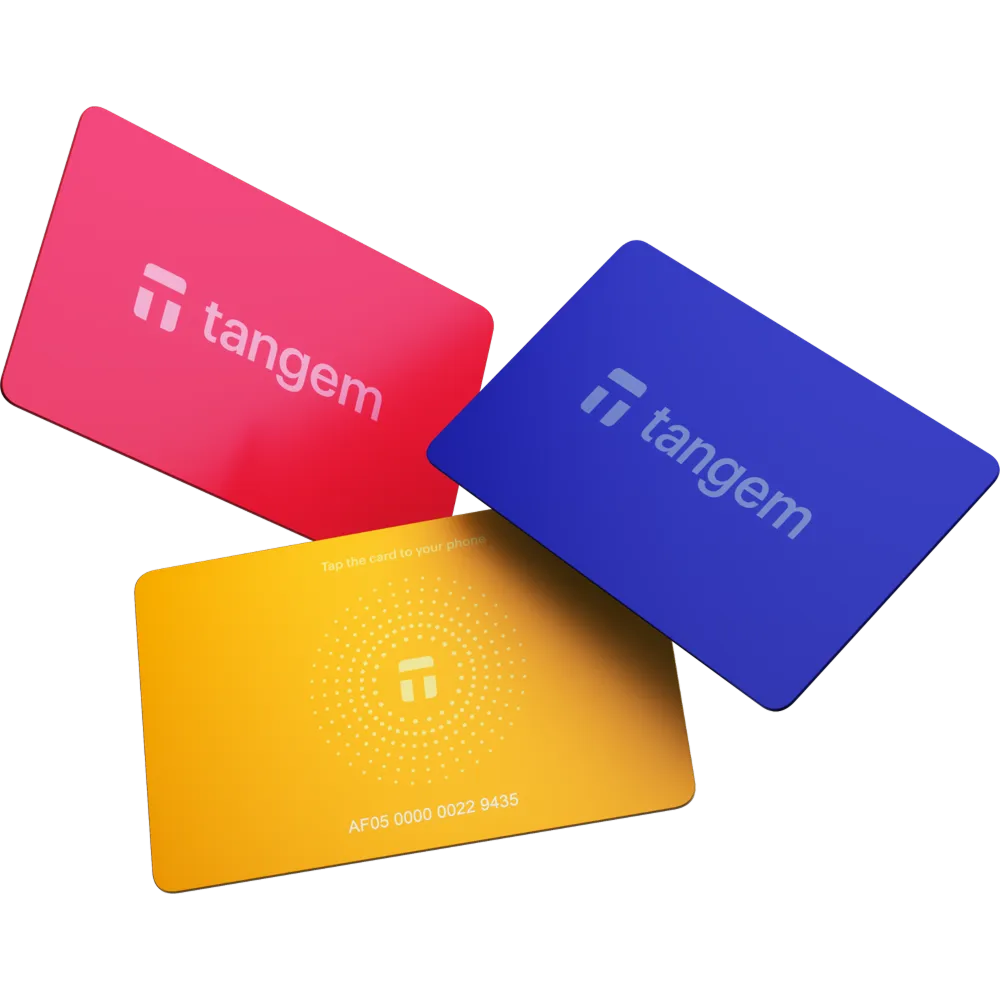 Tangem Wallet 3 Cards