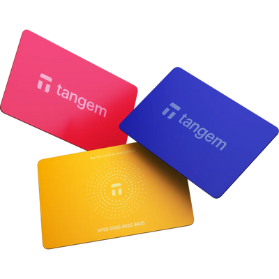 Tangem Wallet 3 Cards