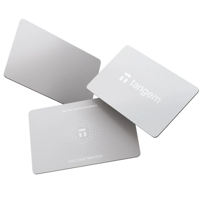 Tangem Wallet 3 Cards